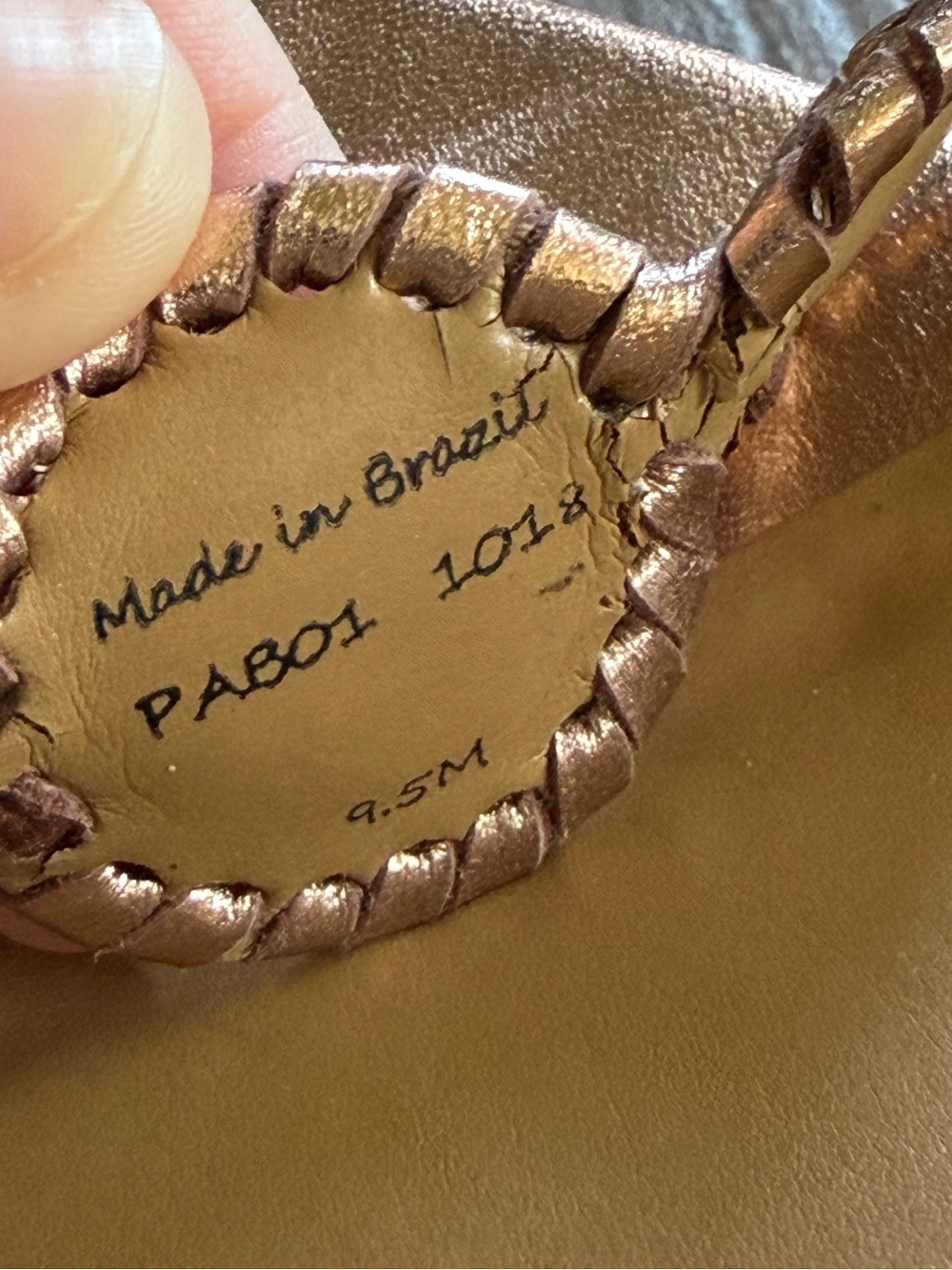 Jack Rogers Rose Gold Keri Cork Wedge Platform Heels - Picture 3 of 5